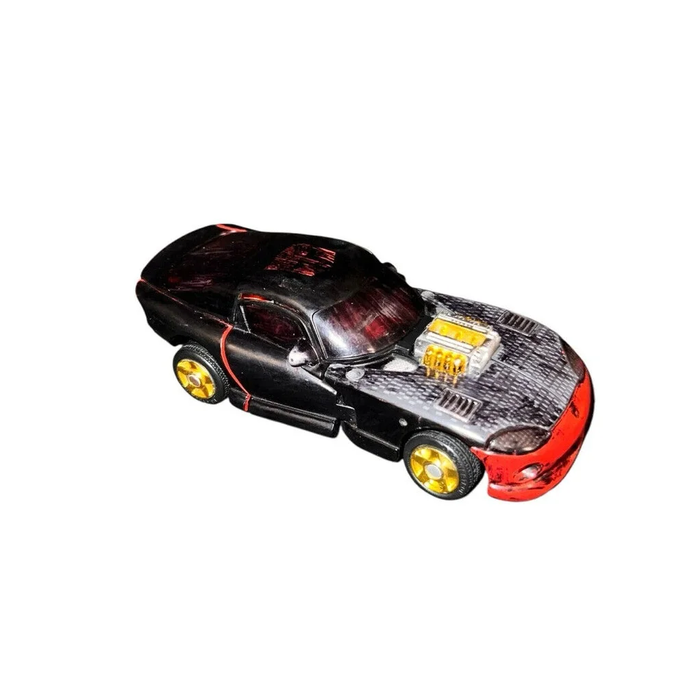 TRANSFORMERS UNIVERSE SIDE BURN DODGE VIPER‎ GTS HASBRO LOOSE INCOMPLETE! AA5